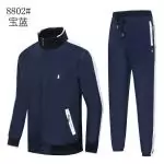 survetement polo ralph lauren homme coupe slim bleu